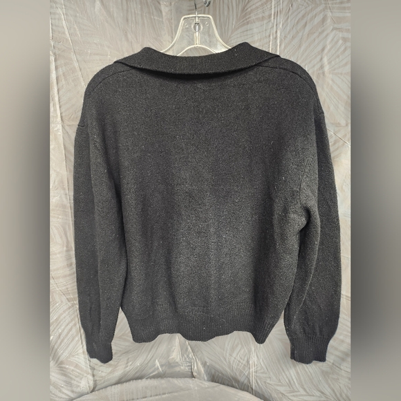 Kirkland - Black Sweater - Size L Extrafine wool sweater - Picture 2 of 3